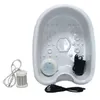 Massaggiatore plantare Ionico Foot Spa Bath Detox Machine Body Massage Portable Cleanse Ion Foot Massage Machine con vasca Array