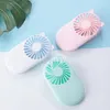 مروحة Mini Mini Gift USB Gadget Gadget Rechargable Handheld Fan في Outdoors Electric Fans