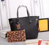 High Quality Luxury Designer bag ladies brown flower leopard shopping Handbag monograms Embossing Fashions classics Handbags Luxurys Brands Crossbody Bags