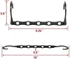 ブラックプラスチックマジックハン​​ガー5ホールクローゼットオーガナイザーハンガー調整可能なクローゼット収納スペースクローゼットオーガナイザーとストレージ保存ハンガー
