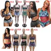 21Style brev designer badkläder kvinnor bikini set ärmlös väst tankar + shorts baddräkt mode 2 stycke outfits sommar baddräkt s-xl bekvämt