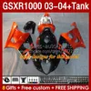 OEM-Verkleidungstank für Suzuki GSXR-1000 K 3 GSX R1000 GSXR 1000 CC 03–04 Körper 147Nr