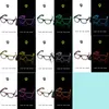 Led Glasses Neon Party Flashing Glasses EL Wire Glowing Gafas Luminous Bril Novelty Gift Glow Sunglasses Bright Light Supplies 220815