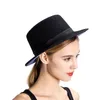 Berets Vintage Fedora Bowler Bucket Hat Wide Birm Felt Hats Winter W10-4643Berets