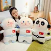 40 cm Cartoon Creative Space Animal Doll Plüsch Spielzeug Süßes Astronaut Kaninchen Schwein Panda Doll Girl Geburtstag Geschenk