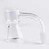 DHL Full Weld Smoking Nails Beveled Edge Beaker Quartz Banger 25mm OD for Glass Water Bongs Pipes Dab Rigs