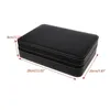 Watch Boxes & Cases 10Slot Leather Box Portable Case Display Organizer Soft Liner ZipperWatch Hele22