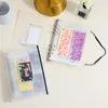 Notepads A5 Binder Card Collect Book 3 5 Inch Korea Kpop Idol Postcard Po Organizer Diary Agenda Planner Cover School Stationery