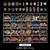 1 Box Nail Art S Decorations Kit Crystal مسمار الأظافر Diamond Diy Alloy Jewelry Jewelry Gem Parts Parts Exploy 220525
