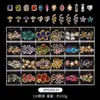 1 boîte Nail Art s décorations Kit cristal ongles charmes diamant bricolage alliage luxe bijoux gemme ongles pièces accessoires approvisionnement 220525