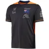 2024 NOWOŚĆ T-shirt zespołu F1 Mężczyźni i kobiety o tym samym stylu Formuła 1 Odzież wentylatora można dostosować plus rozmiar