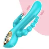 NXY Vibrators Asengry-Collador 3 SV 1 Con Forma de Conejo Para Mujer Vibrador Impermeable Recargable Punto G Tapn Anal Estimulador Cltoris 0408