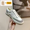 Designer Cnel Shoes Casual Mulheres tênis de luxo 22SS WMNS Lace-up camurça de camurça