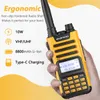 Baofeng Professional Walkie Talkie UV-13 Pro 999 каналы VHF UHF Двойная полоса двухсторонняя CB Long Range Ham Radio UV5R Enhanced UV13