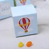 Cadeau cadeau 100pcs ballon d'air papier boîte de bonbons baby shower sacs de faveur boîtes de fête d'anniversaire mariage célébrer fournitures de mariage cadeau