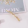 クリスタルレディーヘアピン女性ダブルレターデザイナーヘアクリップ豪華な小さな蜂のパターンバレットfor Gift6372816