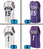 Mens Vince Carter 3 15 Allen Iverson Jersey Steve Nash 농구 유니폼 레지 밀러 찰스 바클리 데니스 로드먼 23 Michael Tracy McGrady 레트로 페니 하드