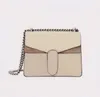Designer messenger bags Classic Satchel Clutch Cross Body for women sliver chain Shoulder Bags Flap handbag lady Envelope Horseshoe buckle