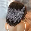 Kopfschmuck Luxus Braut Tiara Kristall Kopfbedeckung Strass Braut Kopfschmuck Haarschmuck Hochzeit Hochzeit Frauen HaarbandKopfbedeckungen