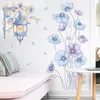 14 Styles Fleurs Sticker Mural Pissenlit Tropical Plantes Vertes Taraxacum Stickers Muraux Art Moderne Vinyle Sticker pour La Décoration Intérieure 220510