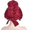 Feanie/crânio Caps Africano Design Auto Gele Headtie Double Colorsturban com contas Mulheres Cap para chapéus Nigeriano Sellbeanie/Skull Chur22