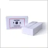 Free DHL Battery Storage White Box Paper box packaging for 18650 18350 16340 CR123A 123A batteries