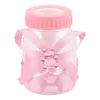 Gift Wrap X Baby Bottle Mini 4X9cm Rhinestone Pink Bear Favor Girl BaptismGift