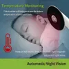 Draadloze video Watch Style babymonitor draagbare schoktrillingen baby nanny huil alarm camera nacht visie temperatuur monitoring