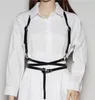 Belts Harajuku Faux Leather Harness For Women Goth Body Bondage Cage Sculpting Waist Belt Chest Straps Female Suspenders BeltBelts