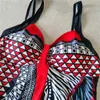 Baddräkter simning för kvinnor bodysuit kvinnor kvinnliga badkläder badkläder strandkläder med pad tråd gratis tryck 220505