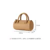 Abendtaschen Frauen Modelle Luxus zylindrisch Feste Farbe prägnant Boston Bag Schulterkreuzkörper Office täglich