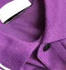 新しい最高品質のメンズTシャツクラシックポロス半袖夏コットン刺繍豪華なTシャツ新しいデザイナーポロシャツハイストリートティーA6