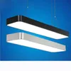 Pendant Lamps Round Led Lighting Office Lights Hanging Aluminum Chandeliers Line Lamp Strip Ceiling LightingPendant