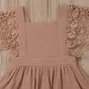 Girl's Dresses 0-3Y Summer Born Infant Baby Dress Soft Cotton Toddler Lace Party For Girls Fashion Girl Clothes