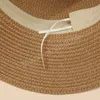 Bohemian Beaded Panama Hat for Women Summer UV Protection Beach Hats Foldable Ladies Holiday Gifts Wholesale