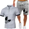 Tracksuits Fashion Design T-Shirt Pants 2 Piece Sets Solid Color Suit men s sweat suits Hip Hop mens joggers