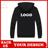 Spring and Autumn Long Sleeve Terry Set Hooded Pullover Customized DIY Printed Casual Cotton Jacket Unisex Sweatshirt 220713