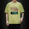 T-shirt da uomo di moda estiva T-shirt a maniche corte con stampa casual T-shirt da uomo Trend Casual Hip-Hop Top T-shirt M-5XL