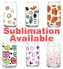 Sublimation benutzerdefinierte Logo 16z-Bierglas-Tasse mit Bambusdeckel und -strohs ästhetisches Glas Bier kann glasgeschnittene Kaffeegläser