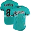 QQQ8 AIR01 Vintage Mesh Jersey Ken Griffey Jr. Dwight Gooden Ted Williams Hernandez Darryl Strawberry Andre Dawson Henderson Wade Boggs Retro Baseball