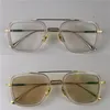 Buff sunglasses lens colors changed in sunshine from crystal clear to dark design 006 square frames vintage popular style UV400 pr8080586