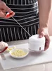 Mini Hand Pull Twist Blender Autres outils de cuisine Multifonction Manuel Hachoir à viande Hachoir Ail Cutter Slicer
