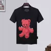 옷 t 셔츠 lyp luxurys designers 2021 New T S Mens Skull Off Rhinesone Shor Sleeves Whie Bear Bags 02