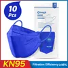 Kn95 dust masks breathable and comfortable 3D fit fish-shaped willow-shaped double-layer meltblown adult mask unisex