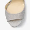 Vrouwen bruiloft sandaal pompen ontwerp hoge hakken Max 150 Metallic Zilver Glitter Stof Platform Stiletto Sandalen dikke hak 35-43 doos