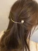 2022 Parel Gebogen Haar Clips Haarspeldjes Haarspelden Vrouwen Retro Haar Sticks Hoofddeksels Voor Meisjes Elegante Mode Accessoires