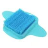 Piedi Pediluvio Doccia Spazzola Spa Rondella Detergente Scrubber Massaggiatore Usura del piede con ventosa Può appendere