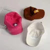 Cappello da baseball per bambini primavera estate Cotone Ragazzo Ragazze Cappelli da sole Moda Bambini Bambini Cappucci per visiera regolabili in cotone per esterni