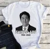 3D imprimé Shinzo Abe T-shirts décontractés Hip Hop T-shirts Harajuku Styles hauts vêtements pour hommes/femmes