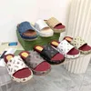 Femmes plate-forme glisser pantoufle sandales de créateur dame tongs fonds épais mode été plage chaussures de fête de mariage